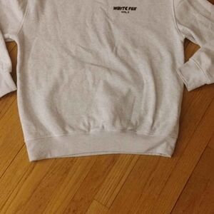 White Fox Boutique White Sweatshirt